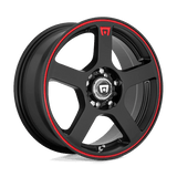 Motegi MR116 18X8 5X4.5/120 M-BLK RED-STR 35MM