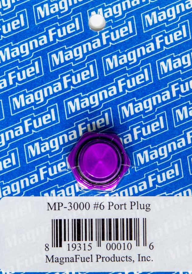 Magnafuel Racing Fuel Systems #6 O-Ring Port Plug