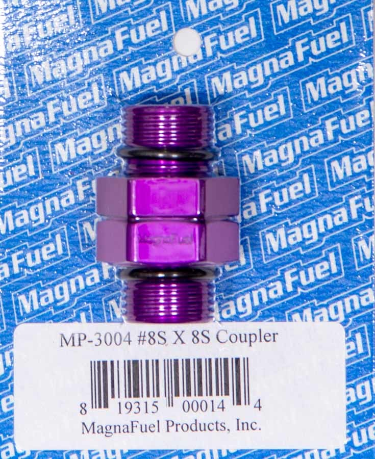 Magnafuel Racing Fuel Systems #8 O-Ring Male Coupler Fitting