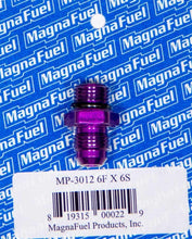 Cargar imagen en el visor de la galería, Magnafuel Racing Fuel Systems #6an to #6an Male Port Fitting