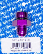 Cargar imagen en el visor de la galería, Magnafuel Racing Fuel Systems #8an Male to #10an O-Ring Str. Adapter Ftng