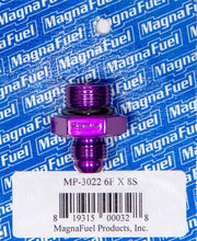 Load image into Gallery viewer, Magnafuel Racing Fuel Systems #6an Flare to #8an Port Fitting - Straight