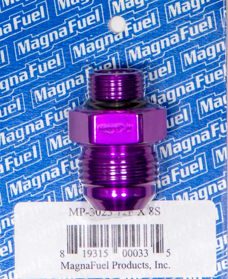 Magnafuel Racing Fuel Systems #12 to #8 O-Ring Male Adapter Fitting