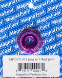 Magnafuel Racing Fuel Systems #10 O-Ring Port Plug w/1/8in NPT in Center