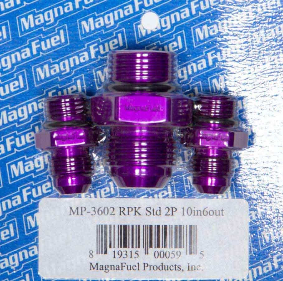 Magnafuel Racing Fuel Systems Regulator Plumbing Kit