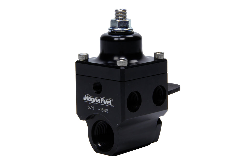 Magnafuel Racing Fuel Systems 4-Port Fuel Regulator Black