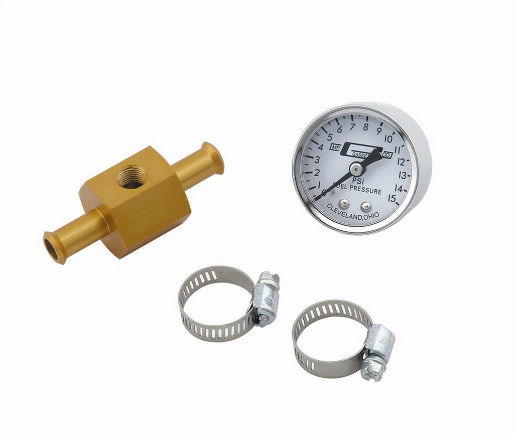 Mr Gasket In-Line Fuel Press Gauge