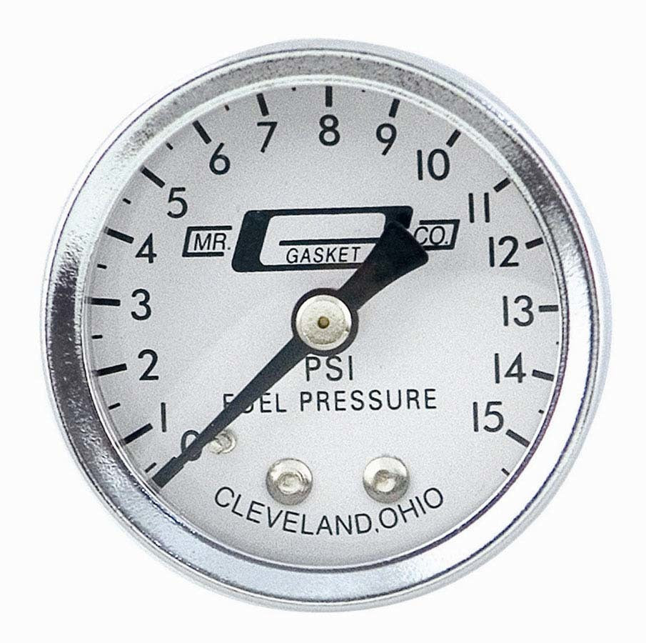 Mr Gasket Fuel Pressure Gauge 0-15