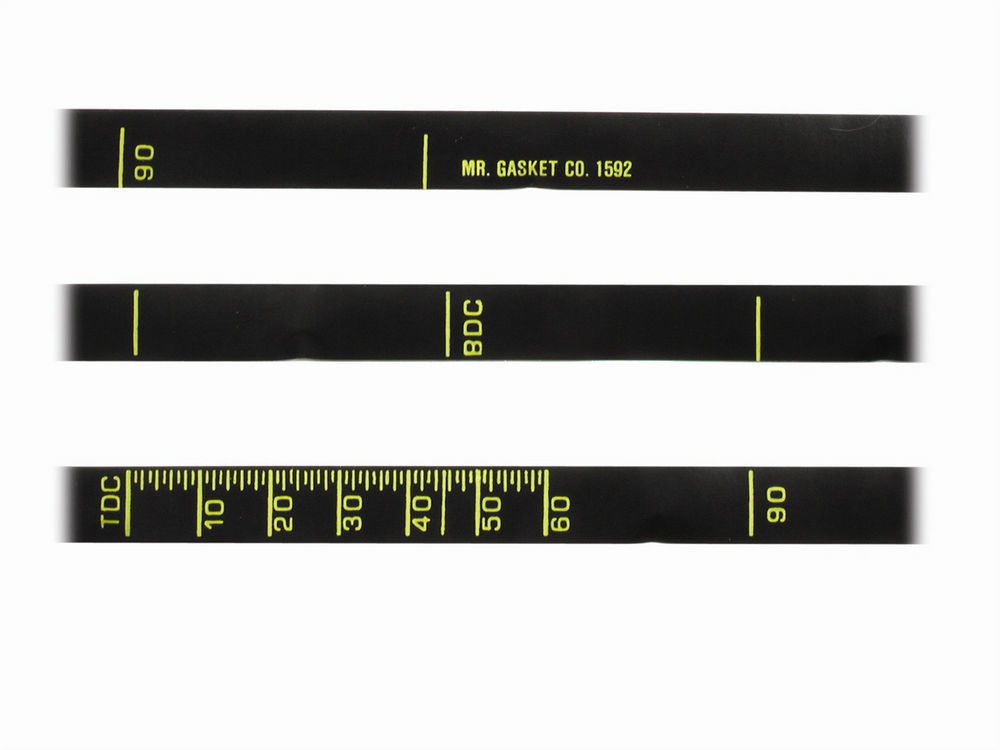 Mr Gasket SBC 6in Timing Tape
