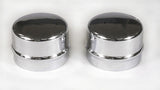 Mr Gasket Chrome Dust Caps