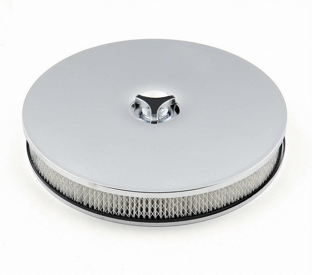 Mr Gasket 14in Chrome Air Cleaner