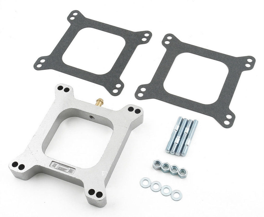 Espaciador de carburador de 1 pulg. con apertura de PVC de Mr. Gasket