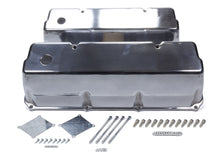 Cargar imagen en el visor de la galería, Mr Gasket BBF Cast Alm Valve Cover Set Tall Polished