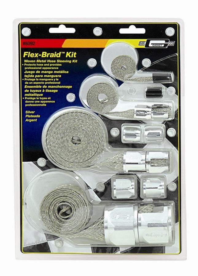 Mr Gasket Braided Hose Sleeve Kit