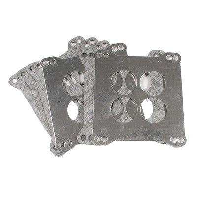 Disipador de carburador Mr. Gasket de 4 barriles y 1/4 de pulgada de espesor, 4 orificios