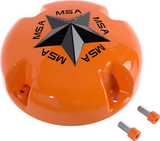 MSA STAR CAP - BOLTON BLACK STAR ORANGE