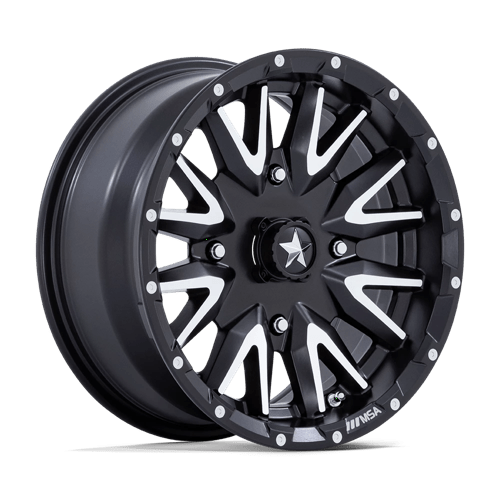 MA049 16X7 4X110 M-BLK MCH 10MM