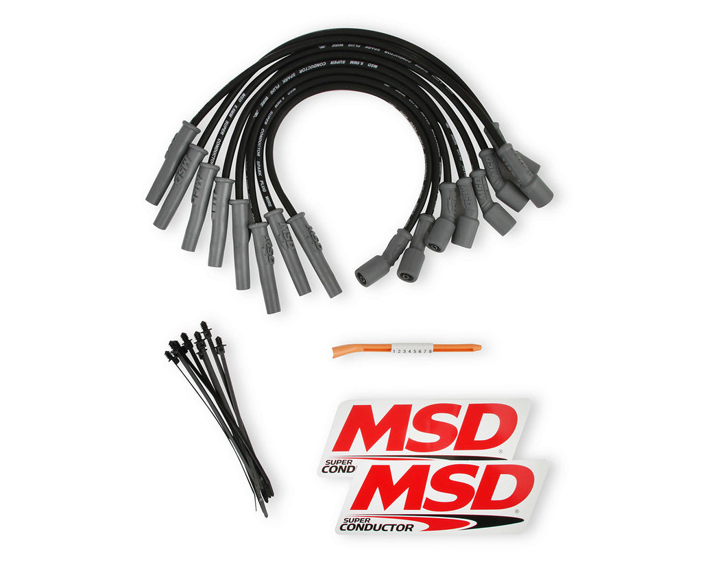 8.5mm Plug Wire Set Ford Raptor 10-15 6.2L Black