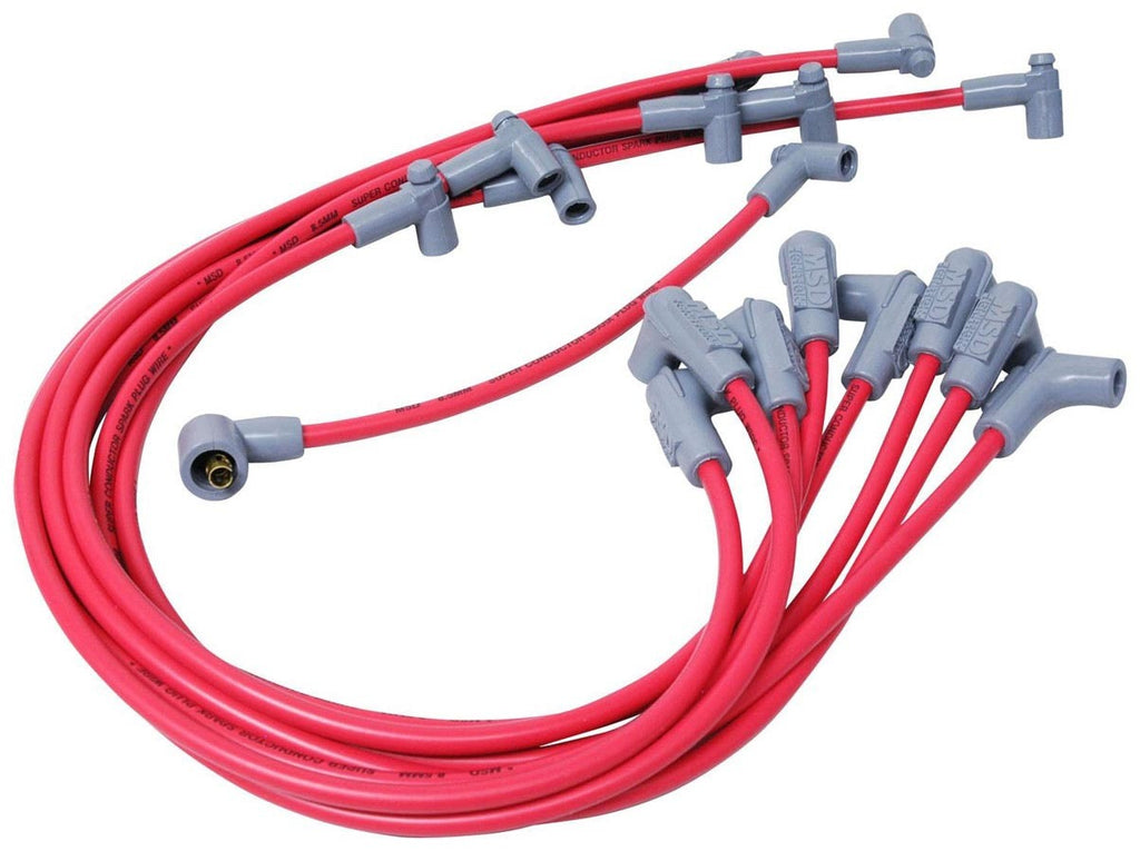 8.5MM Spark Plug Wire Set - Red