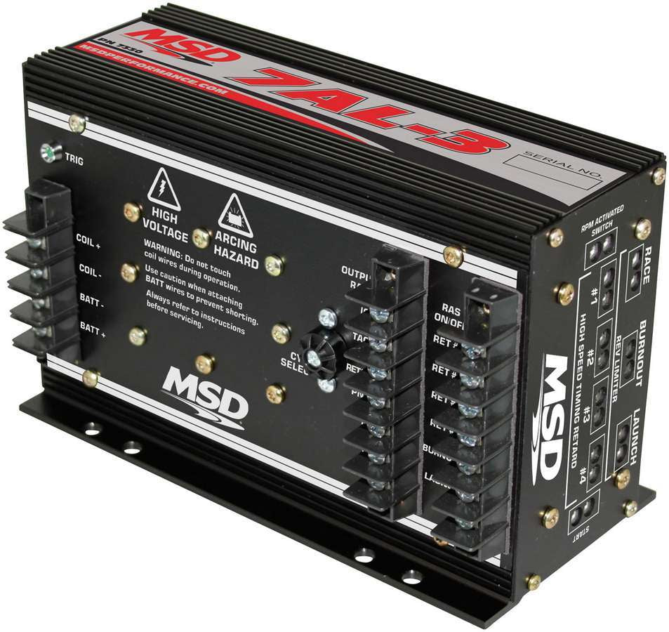 MSD MSD 7AL-3 Pro Drag Race Ignition Box Black