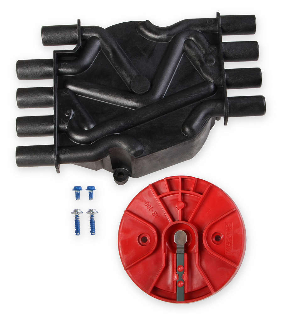 MSD Cap/Rotor Kit - GM V8 Vortec Distributor Black
