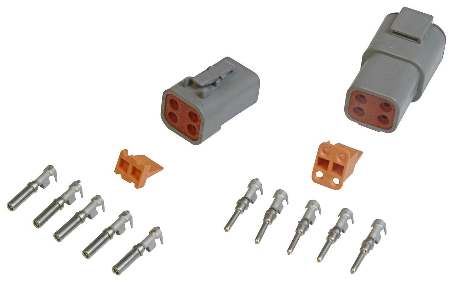 MSD Deutsch 4-Pin Connector - 12-14 Gauge