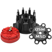 Load image into Gallery viewer, Distributor Cap &amp; Rotor Kit Small Diameter Black