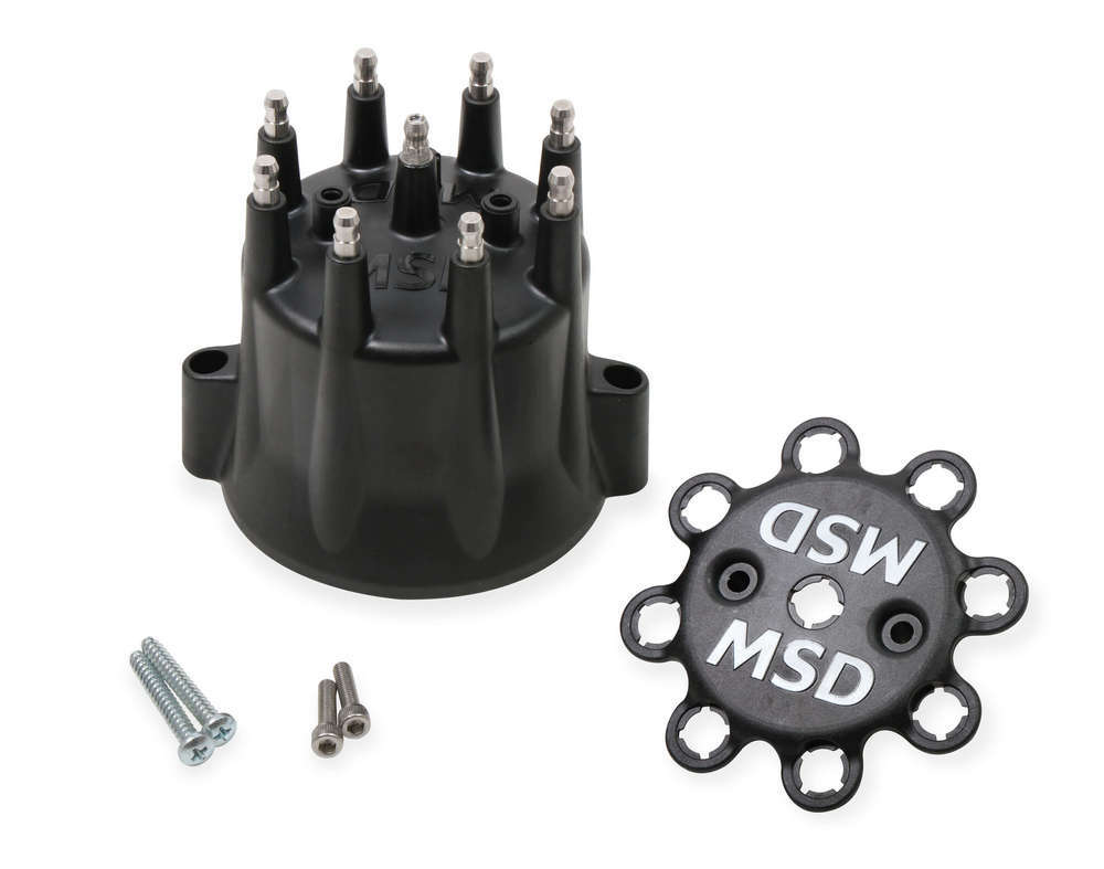 MSD Marine HEI Tower Cap w/Wire Retainer Black