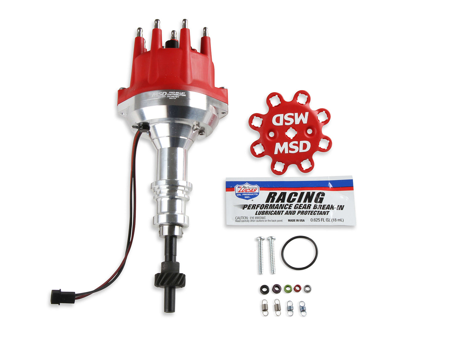 MSD Billet Distributor SBF 302 w/Small Cap