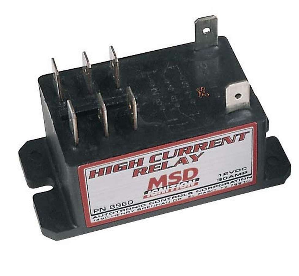 MSD 30 Amp Double Pole Single Throw Relay
