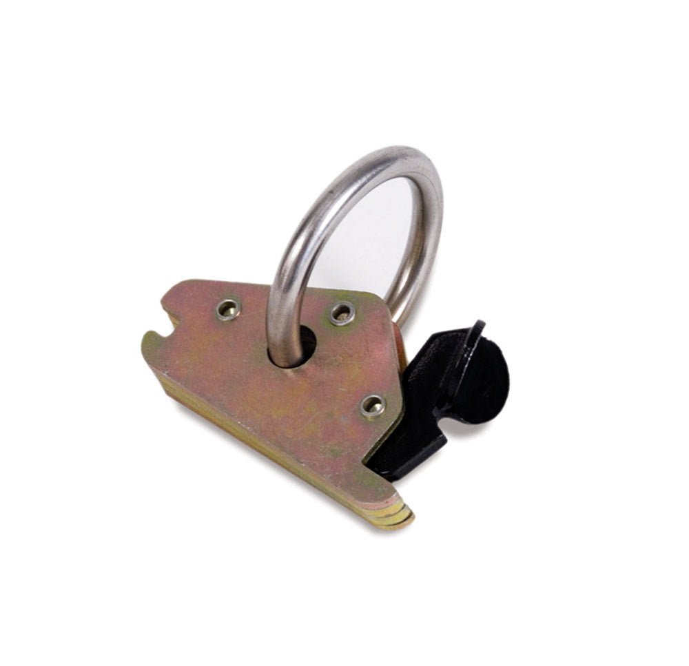 Mac's Tie Downs 2in HD Round Ring E- Track Fitting