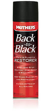 Load image into Gallery viewer, MothersBack To Black Restorer 10oz. Aerosol