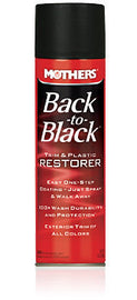 Mothers Back To Black Restorer 10oz. Aerosol
