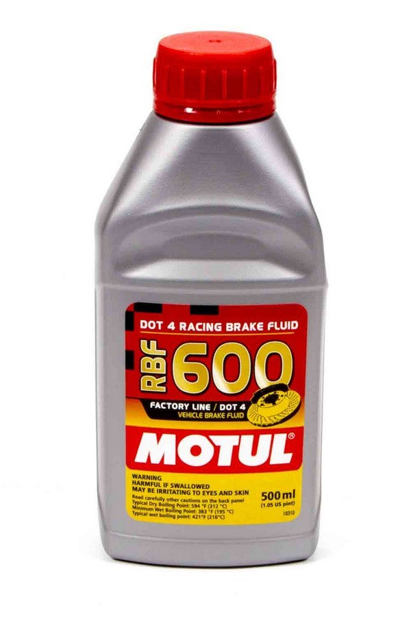 MotulRBF Brake Fluid 600 Degr ee 1/2 Liter