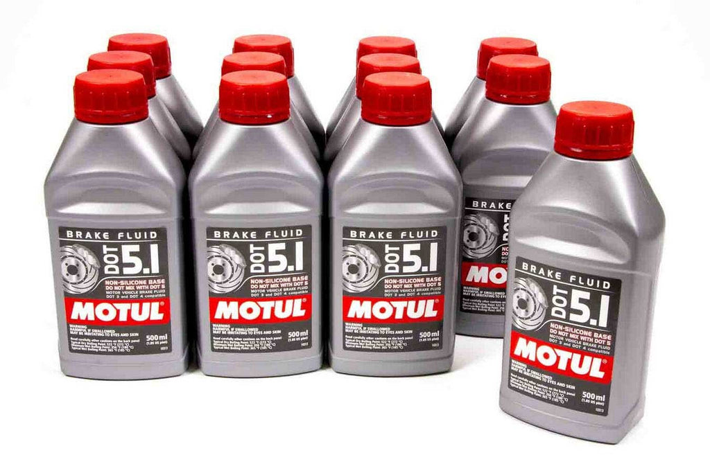 MotulBrake Fluid DOT 5.1 Non-Silicone Case 12-1/2