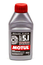 Cargar imagen en el visor de la galería, MotulBrake Fluid DOT 5.1 Non-Silicone 1/2 Liter