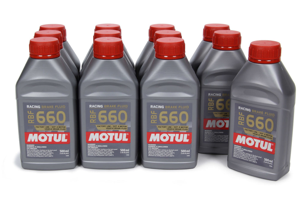 MotulBrake Fluid 660 Degree Case/12-1/2 Liter