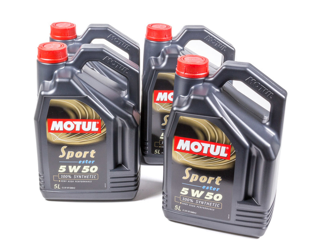 MotulSport 5w50 Case 4x5 Liter