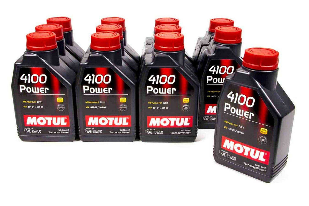 Motul4100 Power 15W50 Oil Case 12x1 Liter