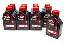 Cargar imagen en el visor de la galería, Motul4100 Power 15W50 Oil Case 12x1 Liter