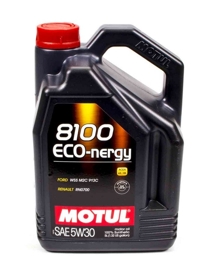 Motul8100 Eco-Nergy 5w30 Oil 5 Liters