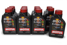 Load image into Gallery viewer, Motul8100 X-Clean FE 5w30 Oil Case 12 x 1 Liter