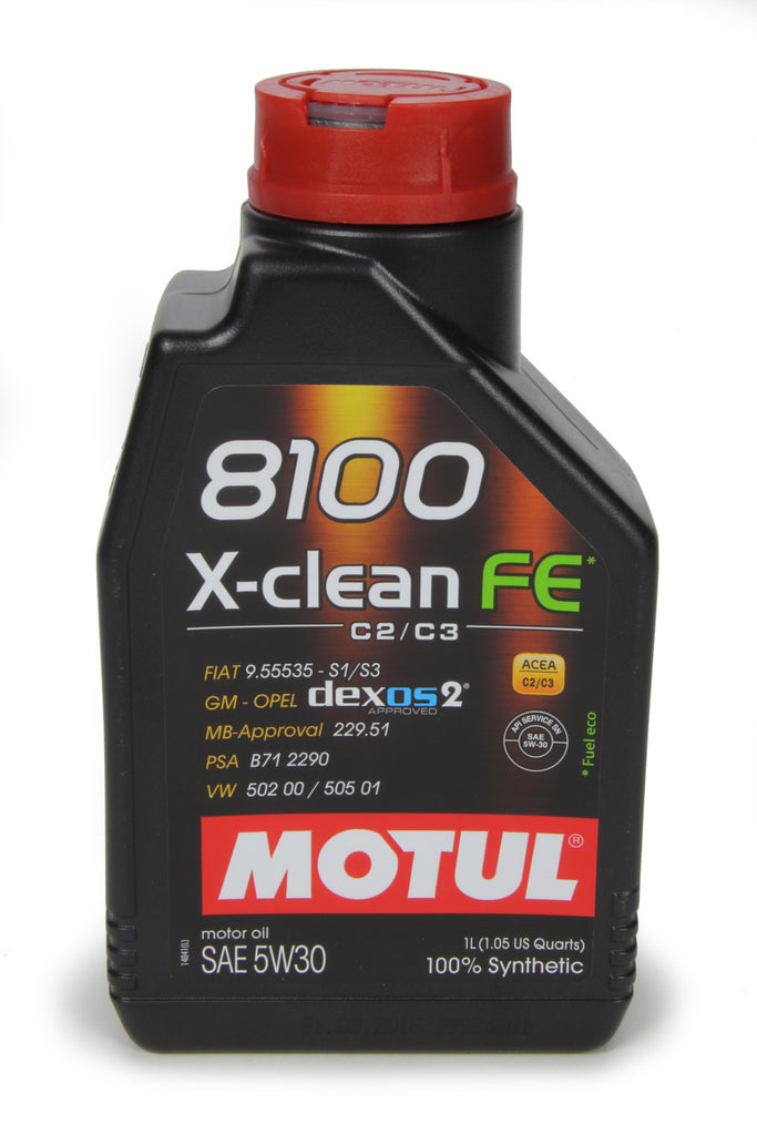 Aceite Motul8100 X-Clean FE 5w30 1 litro