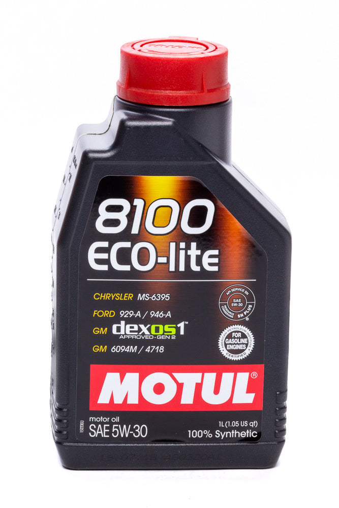 Motul8100 Eco-Lite 5w30 1 Liter Dexos1