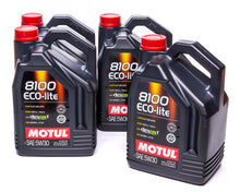 Load image into Gallery viewer, Motul8100 Eco-Lite 5W30 Case 4 x 5 Liter  Dexos1