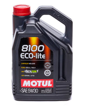 Load image into Gallery viewer, Motul8100 Eco-Lite 5W30 5 Liter Dexos1