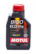 Cargar imagen en el visor de la galería, Aceite Motul8100 0w20 Eco-Lite 1 litro Dexos1