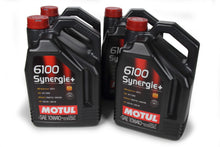 Cargar imagen en el visor de la galería, Motul6100 Synergie 10w40 Oil Case 4 x 5 Liters