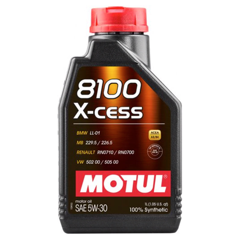 Motul8100 X-Cess 5w30 Oil 1 Liter