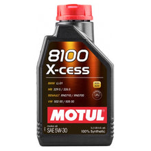 Load image into Gallery viewer, Motul8100 X-Cess 5w30 Oil 1 Liter